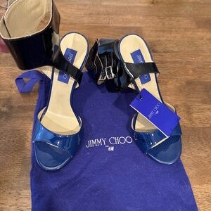 Jimmy Choo for H&M Patent Leather Heels Size 8